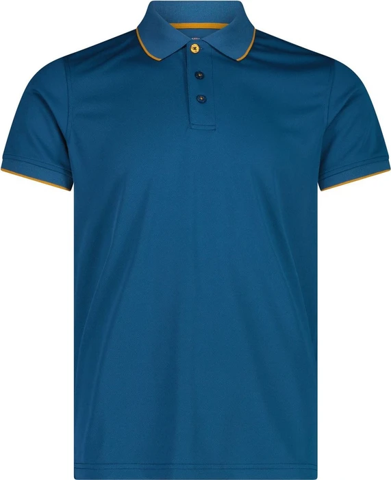 CMP Einfarbiges Pique Poloshirt kurzarm (Herren)