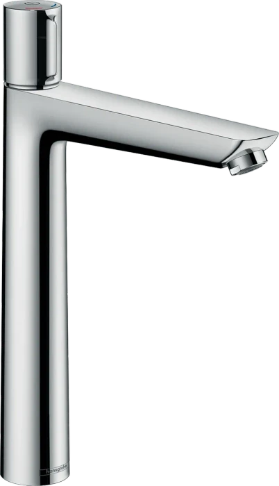 Hansgrohe Talis Select E Waschtischmischer 240 für Aufsatzwaschtische mit Zugstangen-Ablaufgarnitur chrom (71752000)