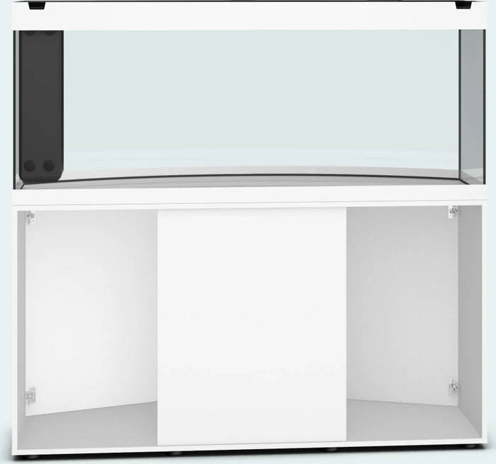 Juwel Vision 450 LED Aquarium-Set mit Unterschrank, weiß/weiß, 450l