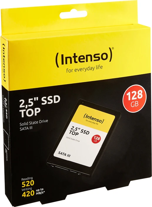 Intenso 2.5" SSD TOP 128GB, 2.5" / SATA 6Gb/s