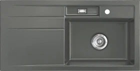 systemceram Bela 100 Einbau Becken rechts lava