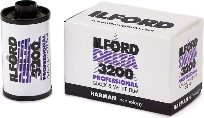 Ilford Delta 3200 Professional 135/36 SW-Negativfilm