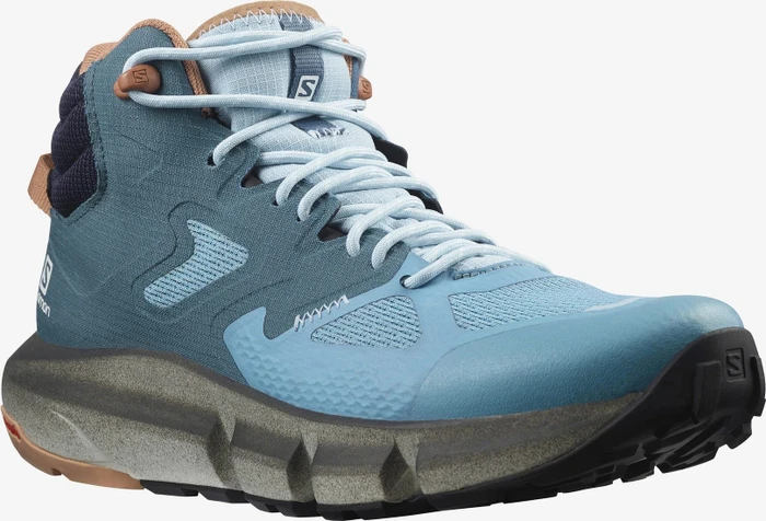 Salomon Predict Hike Mid GTX mallard blue/delphinium blue/mocha mousse (Damen)