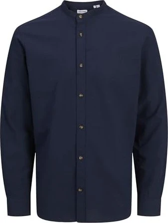 Jack & Jones Comfort Fit Hemd langarm navy blazer (Herren)