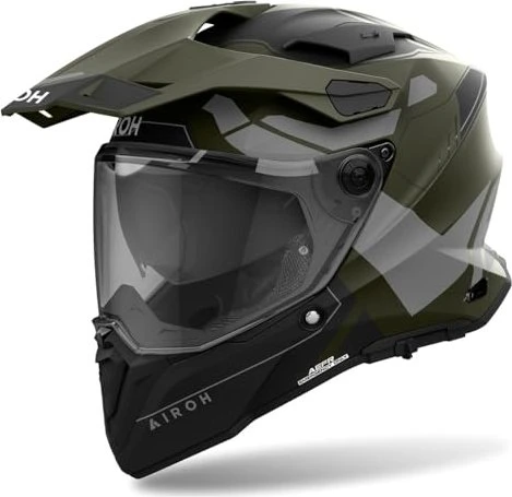 Airoh Commander 2 Reveal matt grün/grau/schwarz