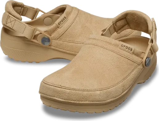 Crocs Classic Crafted Vegan Suede Clog cashew