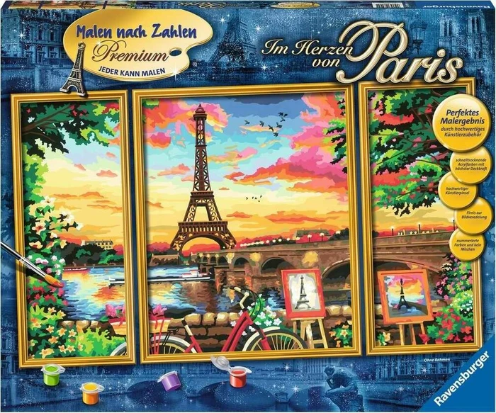 Ravensburger Malen nach Zahlen Im Herzen von Paris