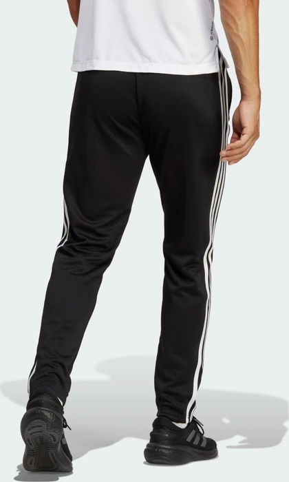 adidas Train Essentials 3-Streifen Trainingshose lang schwarz/weiß (Herren)