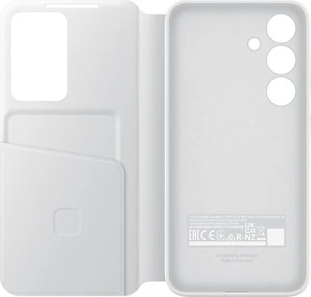 Samsung Smart View Wallet Case für Galaxy S24 weiß