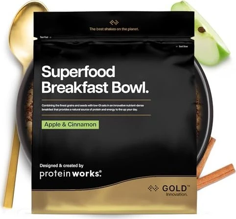 The Protein Works Superfood Breakfast Bowl Apple Cinnamon 600g