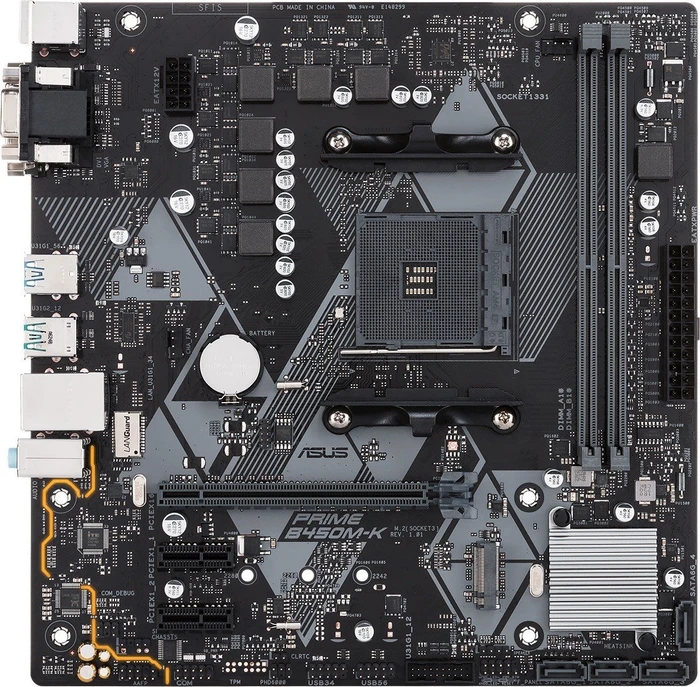 ASUS Prime B450M-K (AMD AM4)