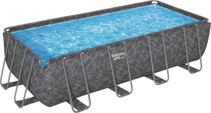 Bestway APX365 Frame Pool Set rechteckig 549x274x132cm