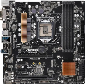 ASRock Z170M Pro4S (Intel 1151)
