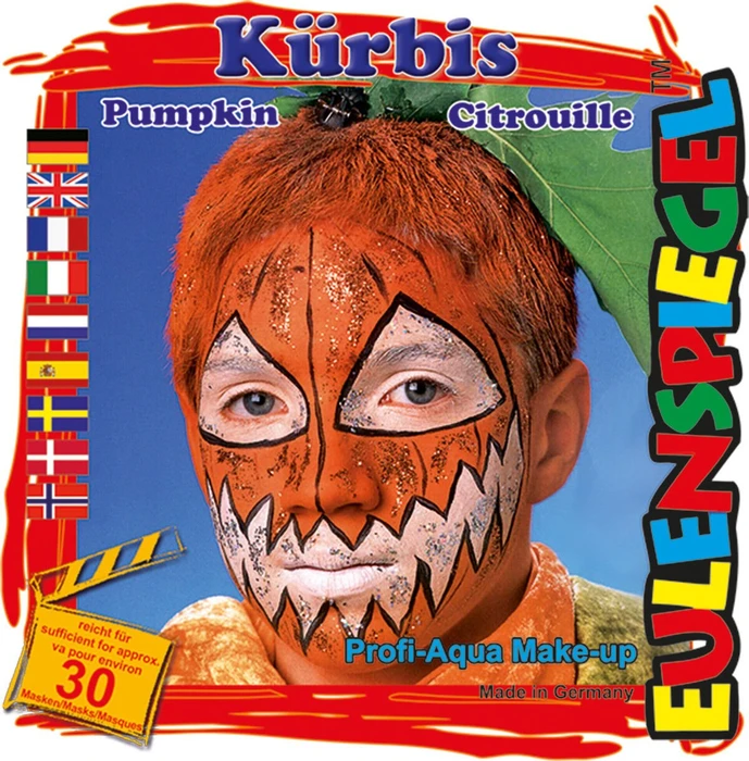 Eulenspiegel Kürbis Schmink-Palette