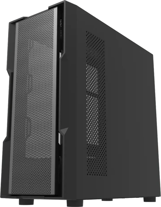 DarkFlash DK431 Black, Glasfenster