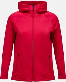 Peak Performance Rider Essentials Midlayer Zip Hood Jacke tech burgundy (Damen)
