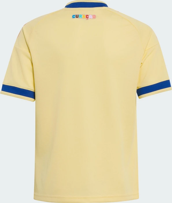 adidas FIFA WM 2026 Curacao Auswärtstrikot kurzarm almost yellow (Junior)