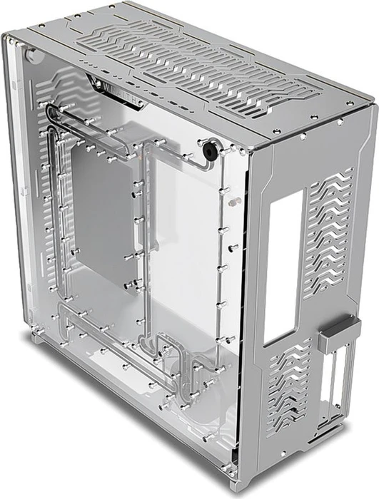 Singularity Computers Wraith, silber, Acrylfenster, Mini-ITX