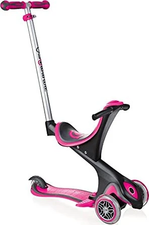 Globber MyFree 5in1 Kickboard pink