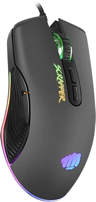 Natec Fury Scrapper Gaming Mouse schwarz, USB