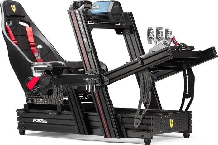 Next Level Racing F-GT Elite 160 Scuderia Ferrari Edition, schwarz/rot
