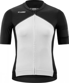 Cube Blackline Trikot kurzarm weiß/schwarz (Damen)