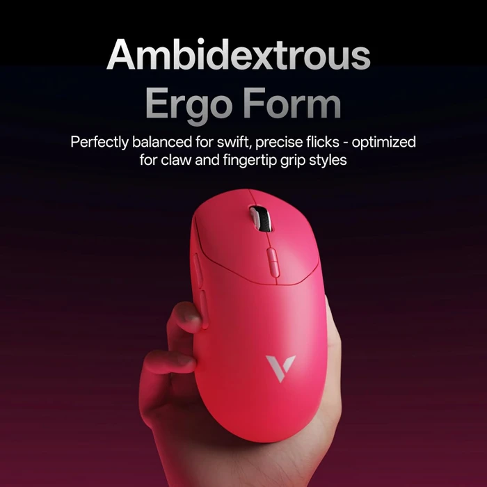 Rapoo VT2 Gen-2 8K Wireless Gaming Mouse pink, USB