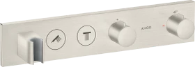 Hansgrohe Axor ShowerSolutions Thermostatmodul Select 460/90 Unterputz für 2 Verbraucher edelstahloptik