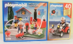 playmobil City Action Jubiläums-KompaktSet Feuerwehreinsatz + Quad