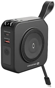 Swissten Powerbank All-in-One Pro 10000mAh schwarz