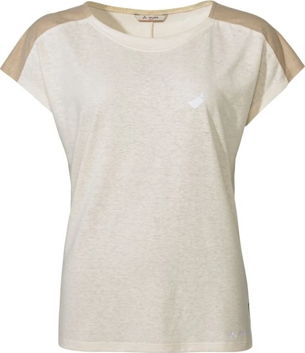 Vaude Neyland Funktionsshirt kurzarm ecru uni (Damen)