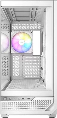 Antec C7 White ARGB, Glasfenster