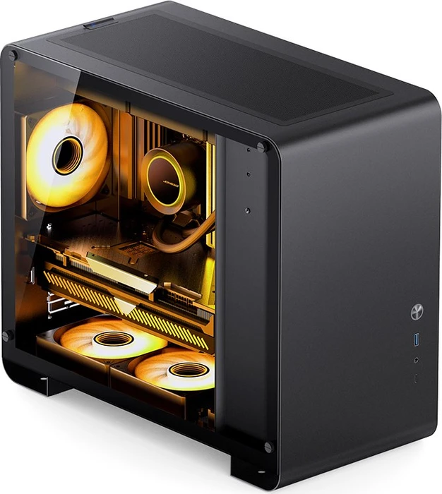 Jonsbo U4 Mini Black, schwarz