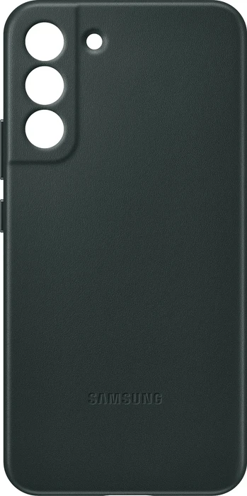 Samsung Leather Cover für Galaxy S22+ Forest Green