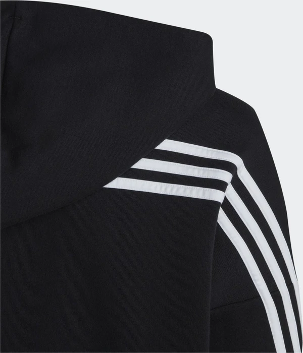 adidas Future Icons 3-Streifen Hoodie schwarz/weiß (Junior)