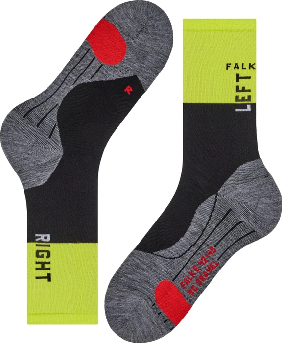 Falke BC Gravel Fahrradsocken schwarz