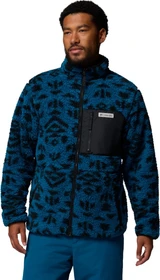 Columbia Winter Pass Reversible Sherpa Fleece Funktionsjacke phoenix blue geostripe tonal/phoenix bl (Herren)