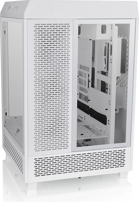 Thermaltake The Tower 500 Snow Edition, weiß, Glasfenster