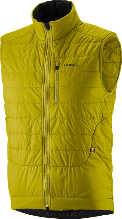 Gonso Taccone Primaloft Fahrradweste golden spice (Herren)