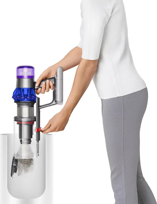 Dyson V15 Detect Fluffy Akku-Handstaubsauger blau/nickel