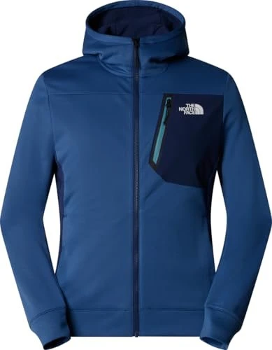 The North Face Mountain Athletics Full Zip Fleece Laufjacke shady blue (Herren)