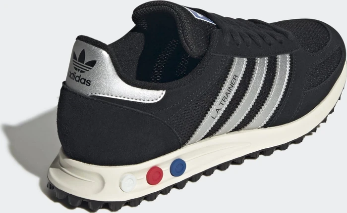 adidas LA Trainer OG core black/silver metallic/off white