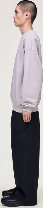 adidas Y-3 Brushed Terry Crew Sweatshirt light brown