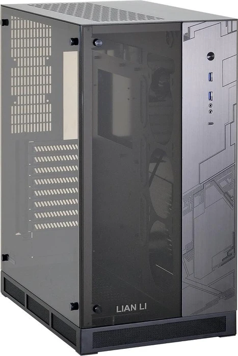Lian Li O11 ROG Edition, Glasfenster