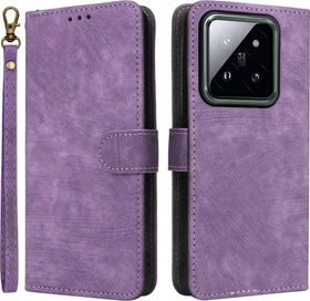 Cover-Discount Etui mit RFID Blocker für Xiaomi 14 Pro violett