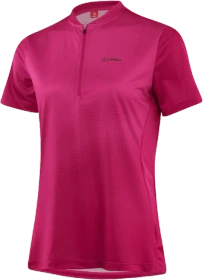 Löffler Cielo Half-Zip Trikot kurzarm magenta (Damen)