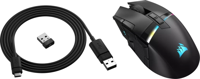 Corsair Gaming Darkstar Wireless MMO/MOBA Mouse, USB/Bluetooth