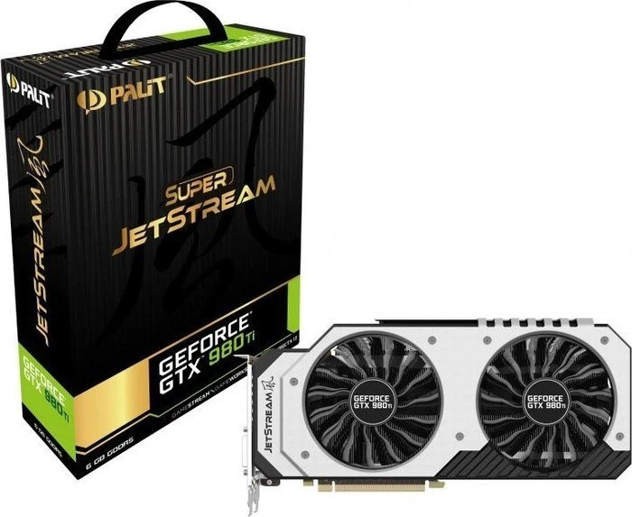 Palit GeForce GTX 980 Ti Super JetStream, 6GB GDDR5, DVI, HDMI, 3x DP