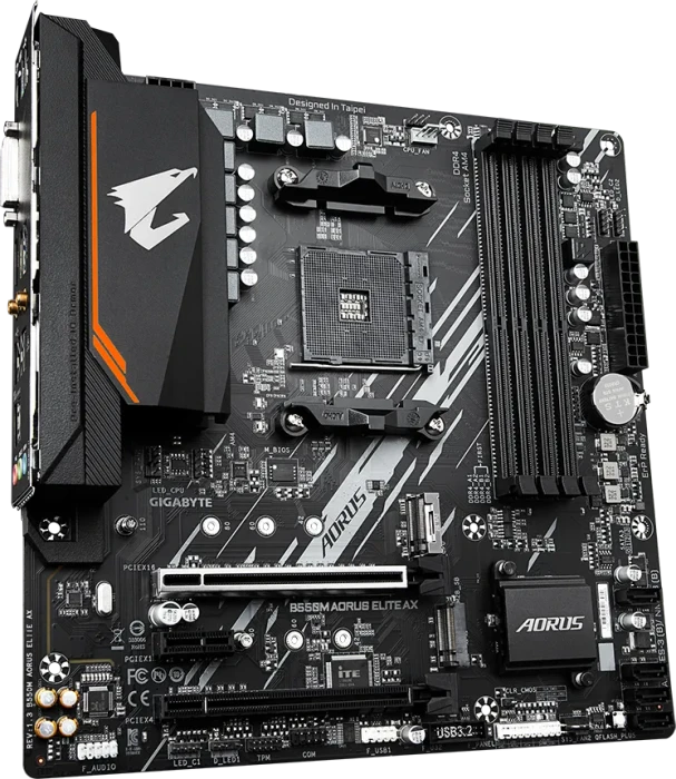 GIGABYTE B550M AORUS Elite AX (AMD AM4)