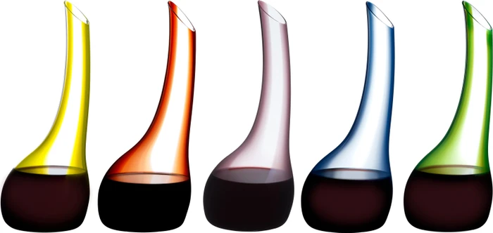Riedel Cornetto Confetti Dekanter gelb
